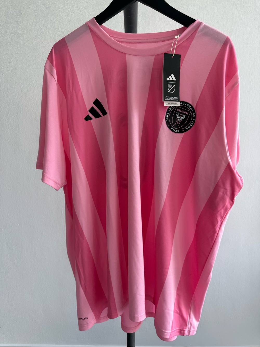 adidas Inter Miami Lionel Messi #10 Jersey Men 2XL Pink NWT